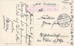 Kreisständehaus in Gnesen Posen Postkarte AK 1917