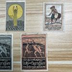 Werbemarke 8x - Lot Heidelberg, 13. Dt. Kongress, Historische Schlossfeste 1912