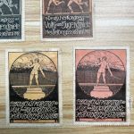 Werbemarke 8x - Lot Heidelberg, 13. Dt. Kongress, Historische Schlossfeste 1912