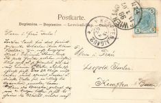 Kahlenberg-Hotel in Wien Österreich Postkarte AK 1907