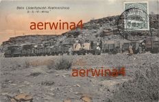 DSWA Deutsch-Südwest-Afrika AK Bahn Feldbahn Lüderitzbucht-Keetmanshoop 1910