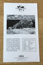 China 10 Yuan 1992 Silber PP mit Zertifikat Tierwelt Schneeleopard