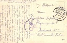 Thorn Stadtverwaltungsgebäude Feldpostkarte AK 1942