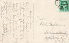 Gruss vom Luna Park Terrassen am Halensee Berlin Postkarte AK 1927