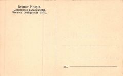 Bremer Hospiz Christliches Familienhotel in Bremen Postkarte AK