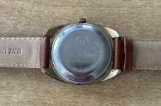 Herren Armbanduhr Glashütte Spezimatic BISON mit Datumanzeige - 26 RUBIS