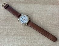 Herren Armbanduhr Glashütte Spezimatic BISON mit Datumanzeige - 26 RUBIS