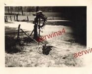 Deutsches Heldengrab Stahlhelm bei Stavelot Belgien