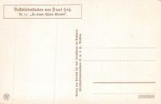 "In einem kühlen Grunde" Nr. 12 Paul Hey Volkslieder Postkarte AK