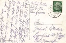 Ansicht Brücke in Tetschen an der Elbe Sudetengau Sudeten Postkarte AK 1941