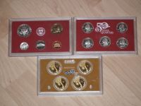 Münzsatz KMS USA 2007 Mint 50 State Quarters Silver Proof Set