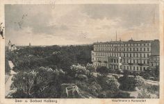 Kauffmanns Kuranstalt See u. Solbad Kolberg Pommern Postkarte AK