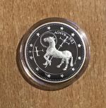 Andorra 10 Diners 1995 Gotteslamm PP Silber Ecu mit Zertifikat