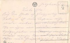 AK Izegem Iseghem Belgien Statie Bahnhof Postkarte 1916