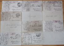 12 Fotos 1.WK Soldaten Arm. Bataillon Nr. 24 Kopzewischi Petrikow Ostfront 1917