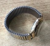 Herren Uhr Armbanduhr Glashütte GUB Q1 Wassergeschützt Plaque 20 Mikron