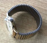 Herren Uhr Armbanduhr Glashütte GUB Q1 Wassergeschützt Plaque 20 Mikron