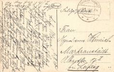 Riga Schloss Feldpostkarte AK 1918