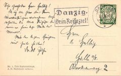 Danzig St. Marien Postkarte AK 1936