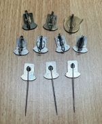 10 Abzeichen DDR: Ehrennadel FDGB 60/ 40 / 25 Jahre Mitgliedschaft Gewerkschaft