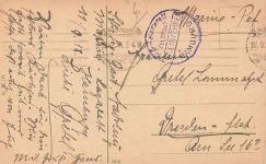 Alster-Arkaden mit Rathaus in Hamburg Postkarte AK 1918