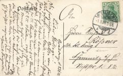 Totalansicht von Graudenz Grudziądz Westpreussen Postkarte AK 1908