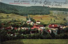 Blick auf Nieder-Beerbach im Odenwald Hessen Postkarte AK 1920