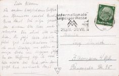 Hauptbahnhof in Hannover Niedersachsen Postkarte AK 1940