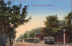 Soldaten Truppen-Übungsplatz Zeithain Sachsen Postkarte AK 1918