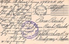 Graudenz Kaiserliches Postamt Feldpostkarte AK 1916