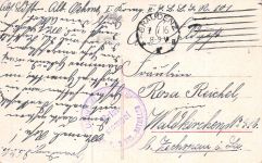 Graudenz Schlossbergterrassen Pionierkaserne Feldpostkarte AK 1916