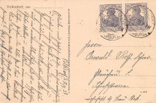 Gruß aus Volksdorf (Hamburg) Geschäftshaus Herm. Peters Postkarte AK 1920