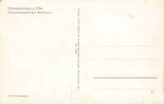 Ansicht Herrnskretschen Hřensko mit Dampfer Pillnitz Sudeten Postkarte AK