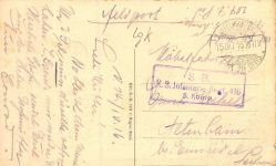 La Passerelle Meenen De Brug Feldpostkarte AK 1916