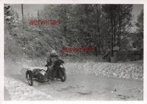 Soldat mit Motorrad Victoria KR9 Fahrmeister Bergen Norwegen