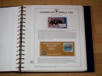 Briefmarkenalbum Olympische Spiele 1992 Deutsche Sporthilfe