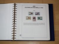 Briefmarkenalbum Olympische Spiele 1992 Deutsche Sporthilfe