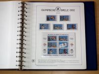 Briefmarkenalbum Olympische Spiele 1992 Deutsche Sporthilfe