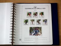 Briefmarkenalbum Olympische Spiele 1992 Deutsche Sporthilfe