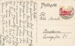 Dom und See Ratzeburg in Lauenburg Schleswig-Holstein Postkarte AK 1918