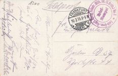 Grenadier-Regiment Prinz Carl von Preussen Frankfurt Oder Brandenburg AK 1915