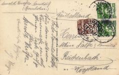 Hotel Finnedalen Bornholm Dänemark Postkarte AK 1925