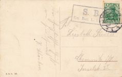 Krieger-Denkmal am Stadtpark in Graudenz Westpreussen Postkarte AK 1914