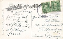 Union Hospital Elkton Maryland USA Postkarte AK 1923