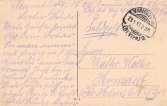 Marienburg Wpr. Niedere Lauben Feldpostkarte AK 1917