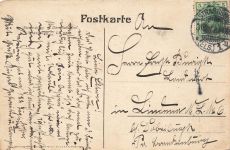 Der Bahnhof von Strassburg Frankreich Postkarte AK 1912