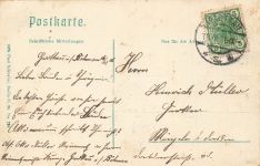 Königsplatz mit Reichstaggebäude und Siegessäule in Berlin Postkarte AK 1906