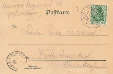 Vormarsch Husaren Regiment 18 Großenhain Großenhain Sachsen AK 1902