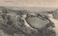 Stadtansicht von Hann. - Münden Niedersachsen Postkarte AK 1916