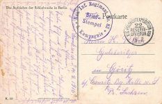 Das Aufziehen der Schlosswache in Berlin Patriotika Postkarte AK 1916